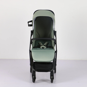 El cochecito de bebé es ligero y plegable y puede sentarse o acostarse en un carrito de mano de cuatro ruedas plegable con un solo clic - Product Image 6