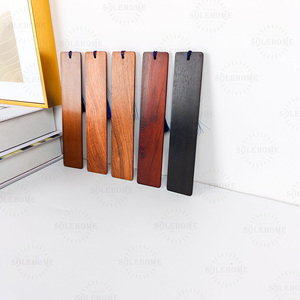 งานฝีมือที่คั่นหนังสือไม้หรูหราพร้อมพู่สำหรับคนรักหนังสือของขวัญการอ่านสำหรับผู้หญิงผู้ชาย - Product Image 4