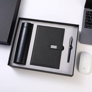 Customizable A5 <b>Notebook</b> Gift Set with Pen & Thermos Cup Flash for Business Office Corporate Manufacturer's Gift - Product Image 3