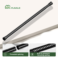 YIJIALE Fournisseur Vérifié OEM Personnalisé Tringle à Rideaux à Tension Sans Perçage 27.56-39.37in Acier Épaissi 23mm pour Salle de Bain