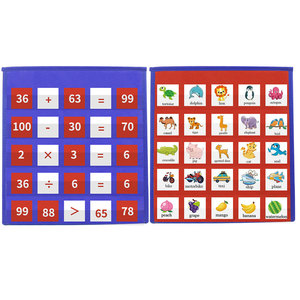 Tableau magnétique de table pliable effaçable à sec, petit tableau de poche, outil pédagogique pour l'éducation des enfants - Product Image 2