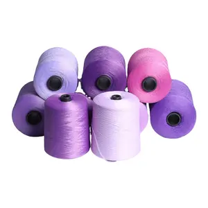 Factory Supplier Recycled Soft Polyester Yarn DTY For Weaving Knitting Crochet Overlock