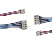 Kabel Jumper Silikon Kustom Dupont 26AWG Silikon Lembut Pitch 2.54mm Perakitan Kabel Ribbon Female ke Male