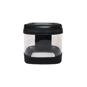 PU PVC Customize <b>Bag</b> Cosmetic <b>Bag</b> <b>transparent</b> Clear PVC PU Travel <b>Makeup</b> <b>Bag</b> Waterproof And Felt Cosmetic <b>bag</b> - Product Image 1