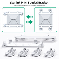 Support Starlink Mini pour toit/fenêtre avant/arrière/toit, support à ventouse Starlink Mini pour voiture, accessoires Starlink Mini
