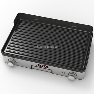 Parrilla Eléctrica de Contacto para el Hogar, <span class=keywords><strong>Plancha</strong></span> Eléctrica para Catering, Parrilla Japonesa de Mesa para Kebab y <span class=keywords><strong>Raclette</strong></span> - Product Image 3