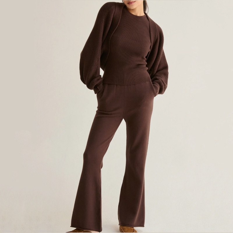 Women Pajamas Set Customized Cotton Loungewear