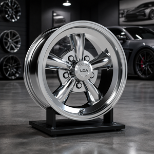 Jantes en alliage chromé pour voitures classiques de 15 à 22 pouces pour Mustang Camaro <span class=keywords><strong>Corvette</strong></span> - Product Image 1