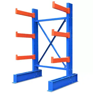 Estante de almacenamiento de almacén de tubería de acero Q235B Estantería voladiza resistente - Product Image 1