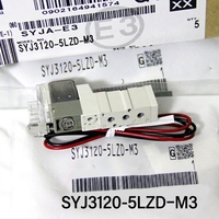 Vanne solénoïde papillon à 5 ports SYJ5120/SYJ5220, hydraulique 4 pouces, 375-725 PSI, compacte, pneumatique, à branchement rapide