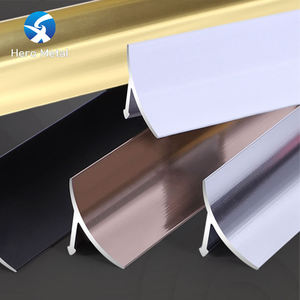 קישוט לגמישות ריהוט קצוות גמיש פרופיל אריח הבניין הפנימי קרמיקה 3 מ 'פינה 1.2 מ "מ - Product Image 5