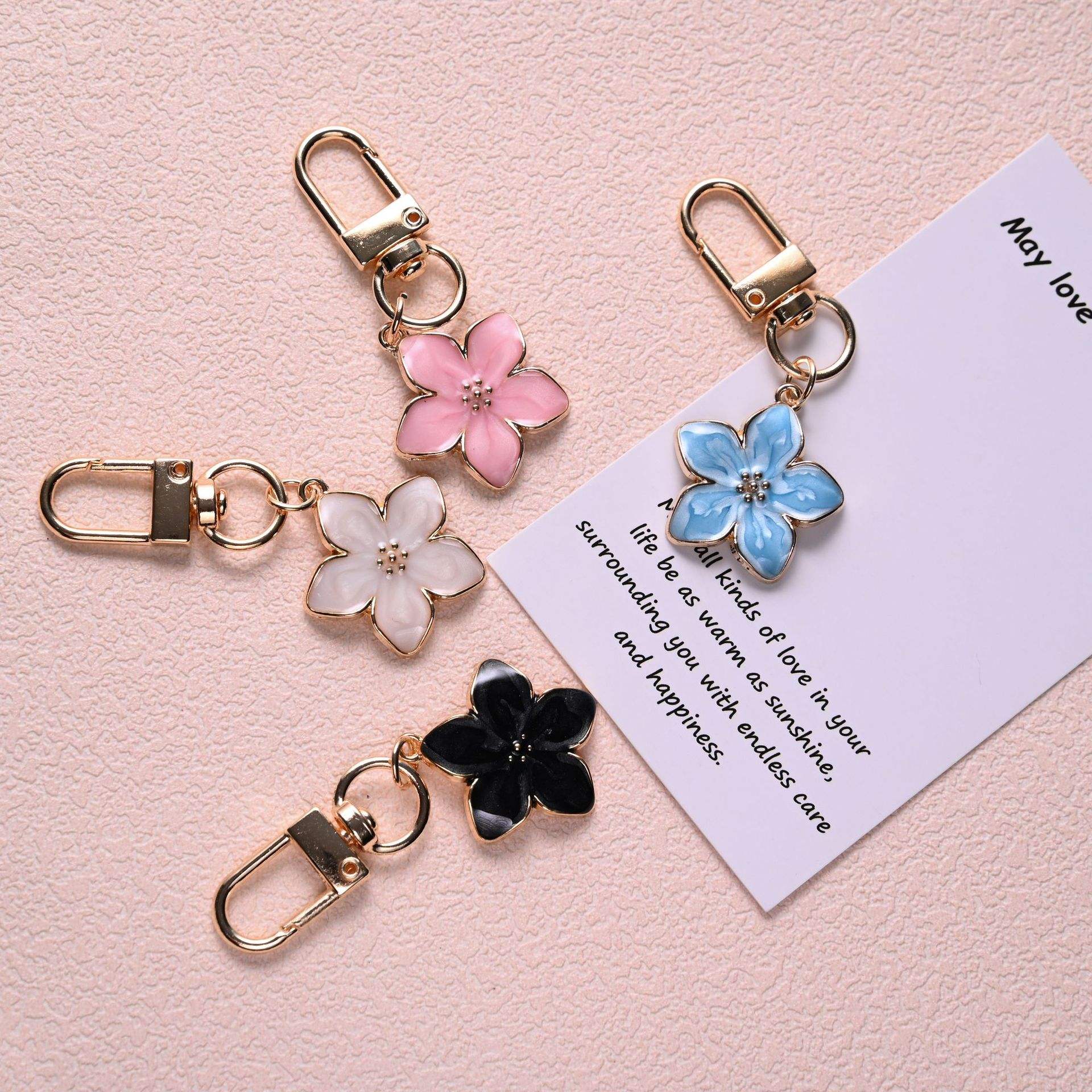 ชมพู/ดำ/ขาว/น้ำเงิน