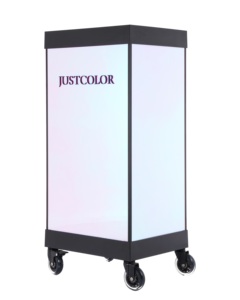 De salón móvil multicolor profesional con almacenamiento de 6 cajones y ruedas de bloqueo silencioso - Product Image 4