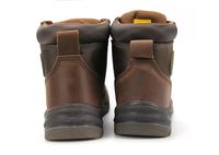 Bottes de sécurité pour le travail d'automne en plein air norme européenne embout en acier mode respirant cuir supérieur caoutchouc usage industriel