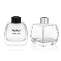 Bouteille d'huile essentielle aromatique, flacon vide en verre pour diffuseur à bâtonnets, vente en gros