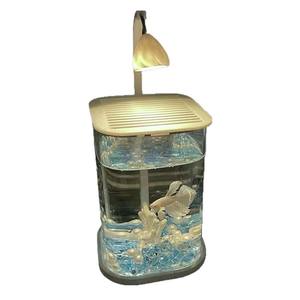 Muebles Modernos, Pecera Creativa para Peces Betta, Pequeño Adorno Decorativo para Mesa de Salón, para Uso Familiar - Product Image 5