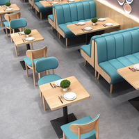 Meubles de restaurant, table et chaises de salle à manger en bois de luxe pour restaurants, hôtels, cafés, style occidental
