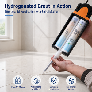 Mortier hydrogéné écologique antibactérien et anti-moisissure pour <span class=keywords><strong>joints</strong></span> de <span class=keywords><strong>carrelage</strong></span> de <span class=keywords><strong>sol</strong></span> chauffant domestique - Product Image 6
