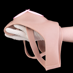 Hiding Gaff Male Underwear <b>Thongs</b> Silicone Insertable Vagina Pants with hollow butt design Realistic Vagina for Transgender <b>Man</b> - Product Image 5