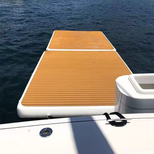 Plateforme flottante gonflable avec tapis EVA - Plateforme antidérapante pour yacht <span class=keywords><strong>et</strong></span> <span class=keywords><strong>lac</strong></span> - Product Image 3