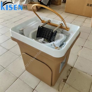 Bac à shampoing portable Kisen Headspa avec thérapie aquatique pour table de massage thaïlandaise et lit de beauté - Product Image 3