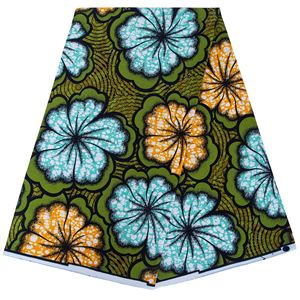 Nouveaux Tissus Wax Batik Originaux 100 % Coton, <span class=keywords><strong>Pagne</strong></span> Africain en Coton Imprimé <span class=keywords><strong>pour</strong></span> Vêtements - Product Image 5