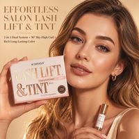 Kit de rehaussement et de teinture de cils Iconsign, lamination des sourcils, esthéticienne professionnelle, permanente des cils