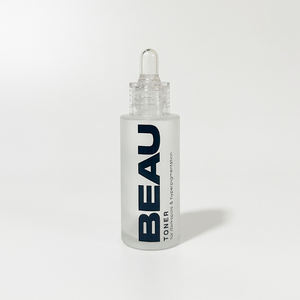 Emballage de soins de la peau givré Bouteille de sérum en verre Flacon compte-gouttes en verre de 30 ml - Product Image 5