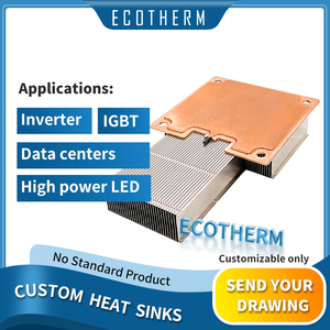 Custom oem odm de gran tamaño de cobre puro VC cámara de vapor disipadores de calor de aluminio disipador de calor - Product Image 2