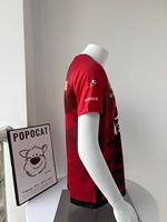 Vêtements de sport athlétiques 100% polyester, imprimés en sérigraphie, tricotés, légers, respirants, pour marathon, course à pied, t-shirts personnalisés avec logo