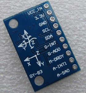 โมดูล GY-83 9 แกน, โมดูลเซ็นเซอร์วัดท่าทาง 9DOF พร้อมไจโรสโคป MPU-3050 และเซ็นเซอร์วัดความเร่ง/แม่เหล็ก LSM303DLH W65 - Product Image 2
