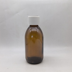 Bouchon CRC à fermeture résistante aux enfants en plastique nervuré de 28 mm, impression noire, à pression, pour flacons cosmétiques - Product Image 3