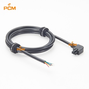 Cable de Señal de Alimentación Molex Industrial Micro-Fit 3.0 de 8 Pines, Ángulo Recto a Extremo Abierto, 90 Grados, para Sistemas de Alimentación Compactos - Product Image 5
