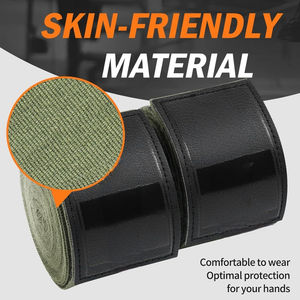 <span class=keywords><strong>Bandage</strong></span> de <span class=keywords><strong>boxe</strong></span> professionnel personnalisé de 3m/5m pour Kickboxing Muay Thai MMA bandages de mains pour le karaté - Product Image 4
