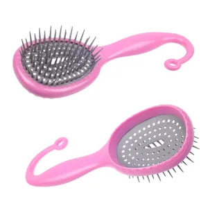 Free Samples Customized Salon Paddle Nylon Hair Scalp Massage Comb Airbag Hairbrush