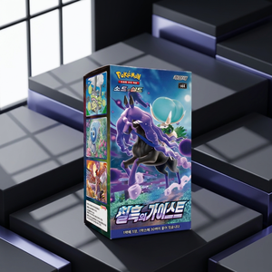 TCG SWORD SHIELD สีดำ Spirit Booster BOX ปิดผนึกแบบเกาหลีการ์ดเกมขายส่ง - Product Image 2
