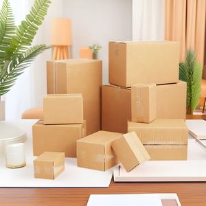 للبيع بالجملة صناديق شحن مضلعة وسميكة للغاية من الألواح المموجة بالورنيش صناديق تعبئة لوجستية بريدية نوع المجلد - Product Image 4