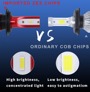 Faro LED para coche de <span class=keywords><strong>Alemania</strong></span>, H11, H1, h3, H4, H7, H11, H13, 8000lm, faro LED para Freightliner Cascadia - Product Image 3