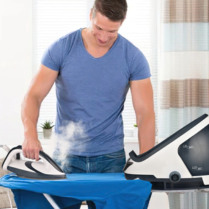 <span class=keywords><strong>Ferro</strong></span> <span class=keywords><strong>da</strong></span> <span class=keywords><strong>Stiro</strong></span> Elettrico a Vapore <span class=keywords><strong>con</strong></span> Potente <span class=keywords><strong>Caldaia</strong></span> <span class=keywords><strong>da</strong></span> 3000W, Display LCD LED e Piastra Anodizzata - Product Image 5