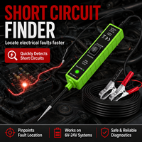 Testeur de circuit automobile EM285 Power Probe, outil de diagnostic de circuit, testeur de tension, test de polarité, détecteur de court-circuit, outil de réparation électrique