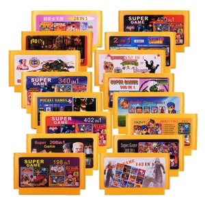 228เกม8บิต FC TV เกมใน1รถเข็น All-in-one ตลับเกมได้รับการรับรอง CE สำหรับคอมพิวเตอร์ครอบครัว FC - Product Image 1