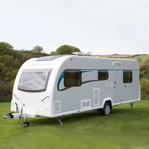 <span class=keywords><strong>Camping</strong></span>-<span class=keywords><strong>car</strong></span> de luxe extensible, caravane de voyage, construction en alliage d'aluminium et acier inoxydable, design moderne du milieu du siècle pour une utilisation hors route - Product Image 2