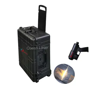 Dry cleaning 50w 100w industrial fiber lazer cleaning laser rust removal machine tool price