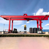 Grue portique à double poutre de 30,5 tonnes sur rail, personnalisée, fournie directement par l'usine OEM