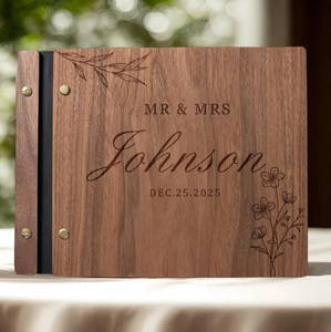<span class=keywords><strong>Livre</strong></span> d'or de <span class=keywords><strong>mariage</strong></span> <span class=keywords><strong>professionnel</strong></span> en bois personnalisé, album <span class=keywords><strong>photo</strong></span> horizontal gravé, <span class=keywords><strong>livre</strong></span> de signature en bois pour la décoration de fête de <span class=keywords><strong>mariage</strong></span> - Product Image 1