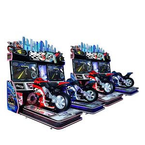 เครื่องเล่นเกมอาร์เคดหยอดเหรียญ จอ 37 นิ้ว สำหรับ 2 ผู้เล่น เกมขับรถแข่ง - Product Image 1