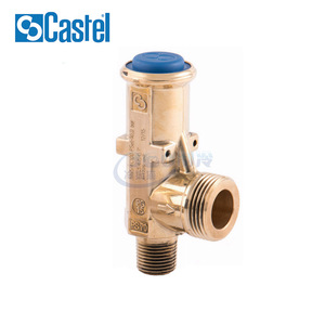 Válvula de Seguridad Castel 3065 4C 6C100 185 240 Roscada de Presión Fija para Componentes de Aire Acondicionado - Product Image 4