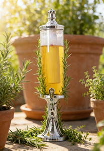 Distributeur <span class=keywords><strong>de</strong></span> Boissons LED Écologique et <span class=keywords><strong>Rechargeable</strong></span> <span class=keywords><strong>de</strong></span> Qualité Alimentaire, Style Européen, avec Tube à Glace, pour <span class=keywords><strong>Bière</strong></span> et Jus, en PC, Type Baril à Vin - Product Image 6