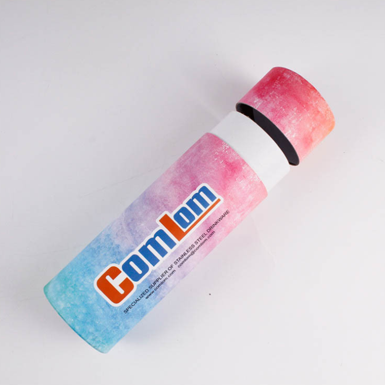 Hot Stamping Paper Canister Packaging , EVA Cardboard Cylinder Packaging