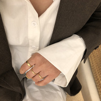 Goldix Großhandel Custom 2mm 4mm Titan Edelstahl Simple Blank Gold Dünner Ring Hochglanz polierter minimalisti scher Engagement Classic